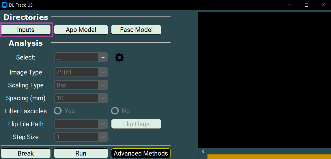 input folder