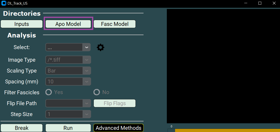 apo model button
