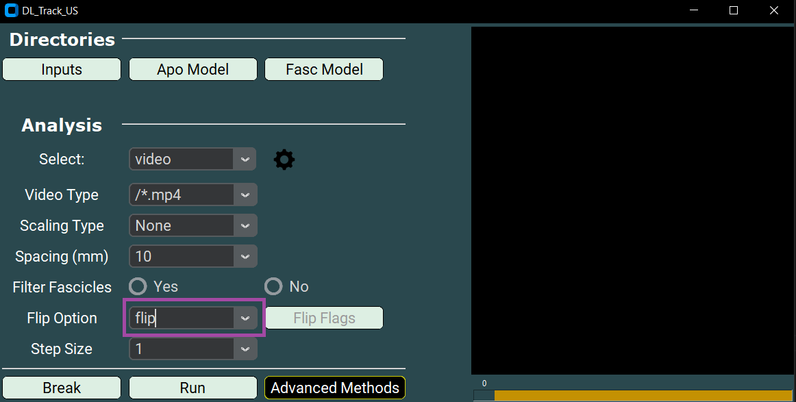 flip option