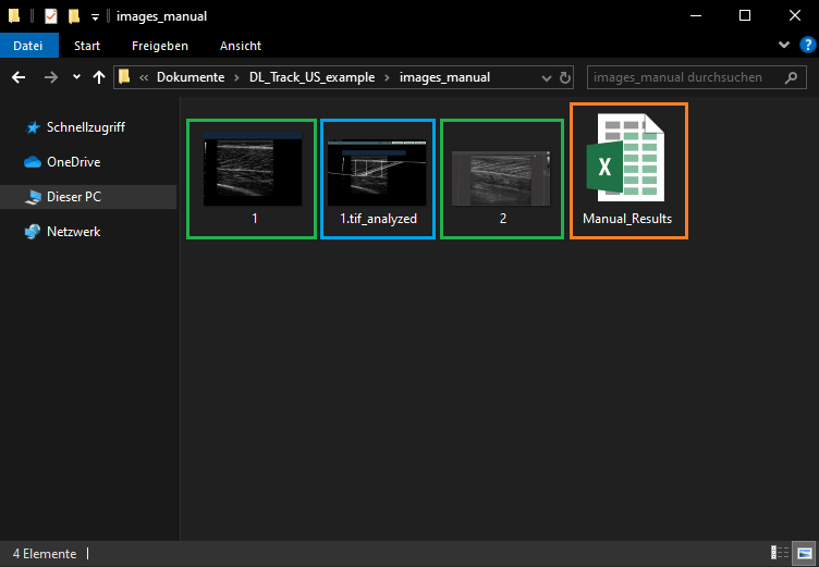 images folder after