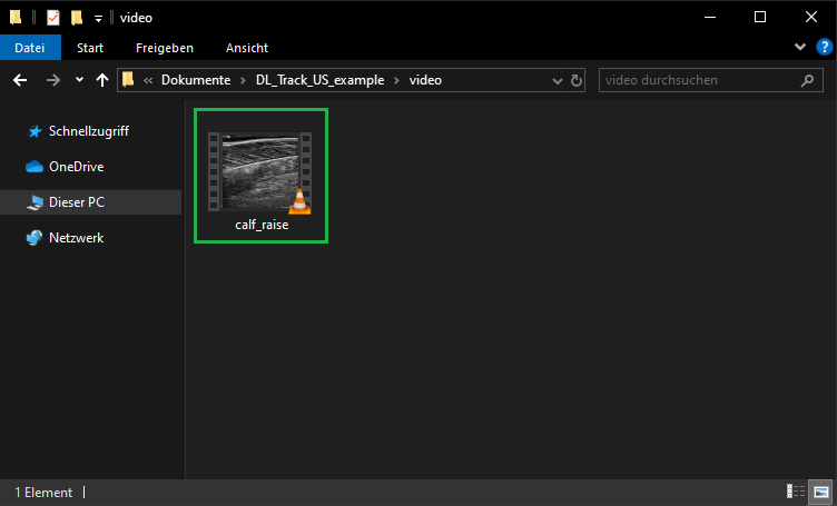 video folder