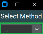 select method